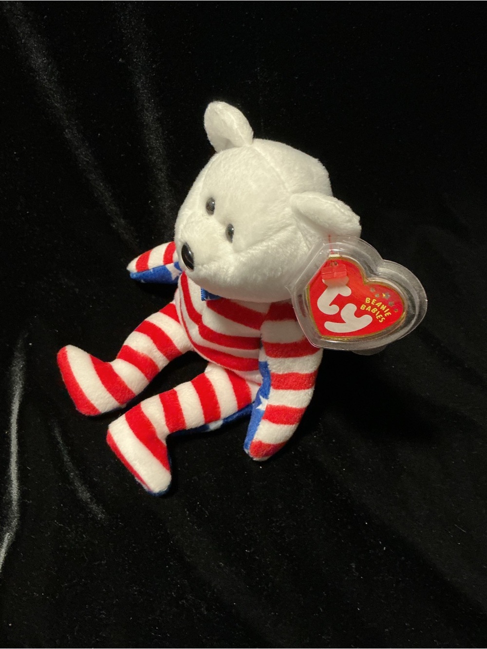Ty Patriotic Bear Trio Plush - Red, Blue, White - Picture 9 of 10